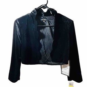 City Studio Black Velvet Women's Top